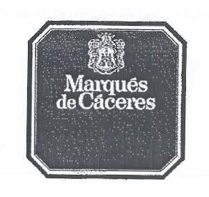 Paraqitja e markës MARQUÉS DE CÁCERES