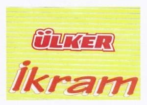 Paraqitja e markës ÜLKER ikram