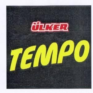 The representation of the trademark ÜLKER TEMPO
