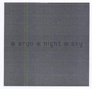 The representation of the trademark * argo * night * sky