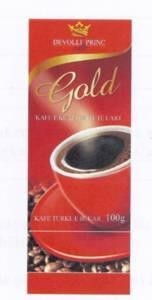 Paraqitja e markës GOLD DEVOLLI PRINC CAFFE