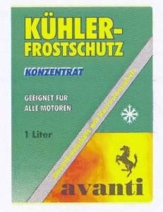 Paraqitja e markës KÜHLER FROSTSCHUTZ avanti