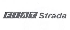 The representation of the trademark FIAT Strada
