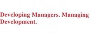 Paraqitja e markës DEVELOPING MANAGERS. MANAGING DEVELOPMENT.®