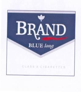 Paraqitja e markës BRAND BLUE long