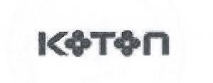 La riproduzione del marchio KOTON