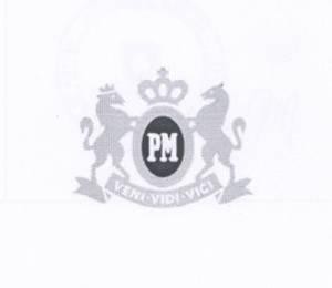 The representation of the trademark PM