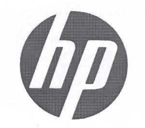 The representation of the trademark hp