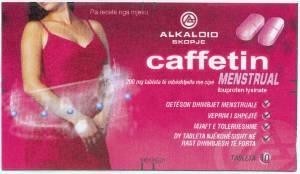 Paraqitja e markës Caffetin-MENSTRUAL