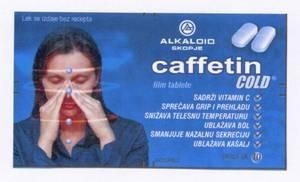 Paraqitja e markës Caffetin-COLD