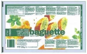 The representation of the trademark Baguette Herbs Landly