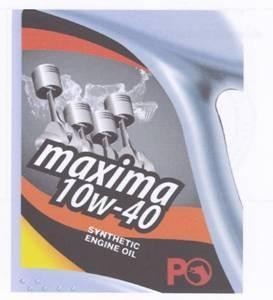 Paraqitja e markës maxima 10w-40