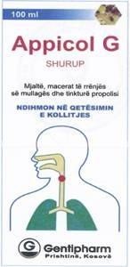Paraqitja e markës Appicol G SHURUP