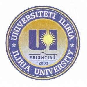 UNIVERSITETI ILIRIA markasının görünümü