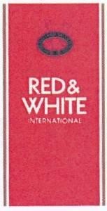 The representation of the trademark RED & WHITE