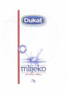 Paraqitja e markës Dukat mlijeko
