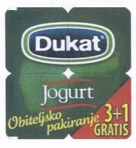 Paraqitja e markës Dukat jogurt