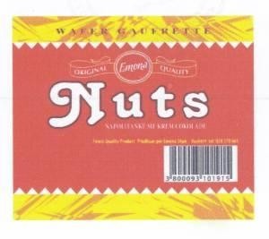 Paraqitja e markës Nuts