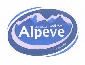 Paraqitja e markës Ujë natyral i Alpeve