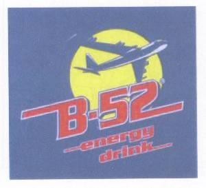 The representation of the trademark B-52 energy drink