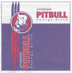 Die Wiedergabe der Marke premium PITBULL energy drink