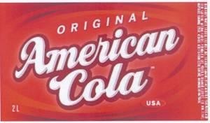 Paraqitja e markës ORIGINAL American Cola