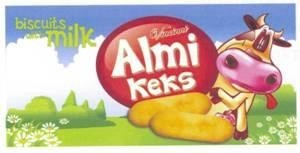 Almi Keks markasının görünümü