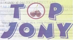 Paraqitja e markës TOP JONY
