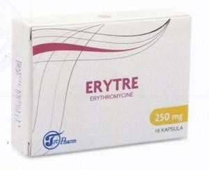 The representation of the trademark ERYTRE