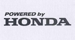 POWERED by HONDA markasının görünümü