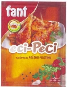 Paraqitja e markës fant eci-Peci