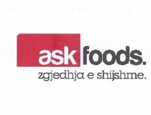 Paraqitja e markës ask foods.