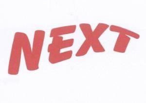 The representation of the trademark NEXT