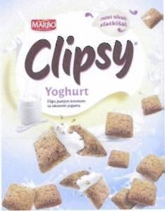 The representation of the trademark Clipsy Yoghurt