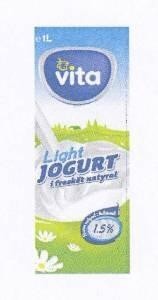 Paraqitja e markës Vita jogurt
