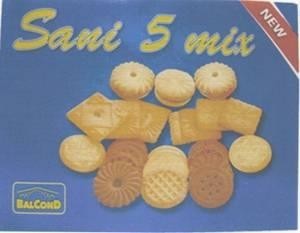 The representation of the trademark Sani 5 mix