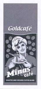 La reproduction de la marque Goldcafé Minas café
