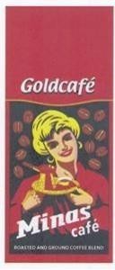 Paraqitja e markës Goldcafe Minas cafe