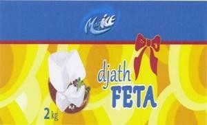 Paraqitja e markës djath FETA