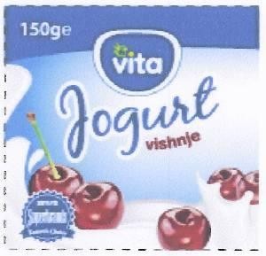 Paraqitja e markës vita Jogurt vishnje