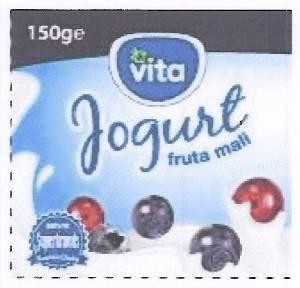 The representation of the trademark vita Jogurt fruta mali