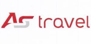 The representation of the trademark AS travel