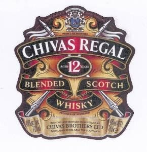 Paraqitja e markës CHIVAS REGAL