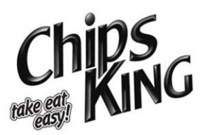 Paraqitja e markës Chips KING take eat easy!