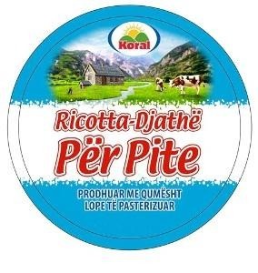 Paraqitja e markës Ricotta-Djathë Për Pite