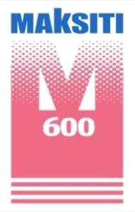 La riproduzione del marchio MAKSITI 600