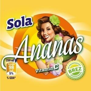 Paraqitja e markës Sola Ananas