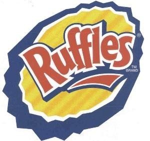 La riproduzione del marchio Ruffles