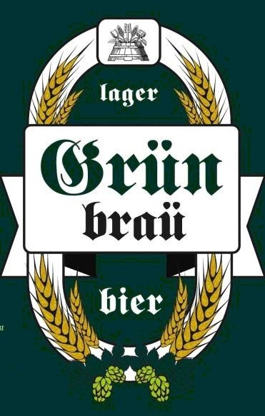 Paraqitja e markës Grün braü bier