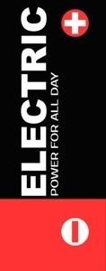 La reproduction de la marque ELECTRIC Power for all day +